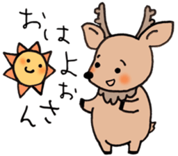 KANSAIBEN deer sticker sticker #15676698