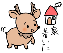KANSAIBEN deer sticker sticker #15676706