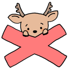KANSAIBEN deer sticker sticker #15676709