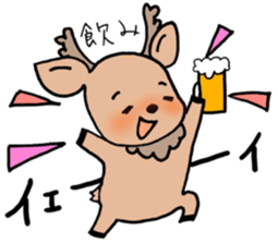 KANSAIBEN deer sticker sticker #15676723