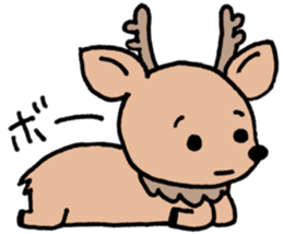 KANSAIBEN deer sticker sticker #15676726