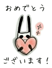 Daily life's Sticker of a rabbit panda 7 sticker #15676813