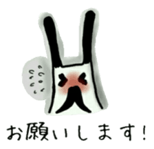 Daily life's Sticker of a rabbit panda 7 sticker #15676826