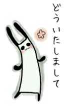 Daily life's Sticker of a rabbit panda 7 sticker #15676828