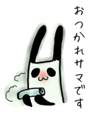 Daily life's Sticker of a rabbit panda 7 sticker #15676829