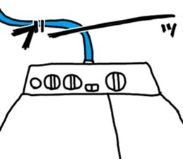 Two-tub type washing machine sticker #15677020