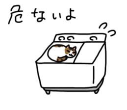 Two-tub type washing machine sticker #15677029