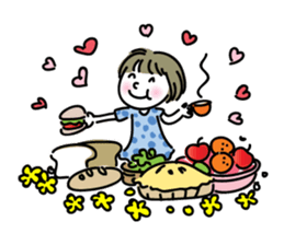 girl girl talk sticker #15677149