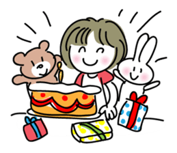 girl girl talk sticker #15677159