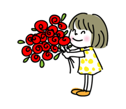 girl girl talk sticker #15677167