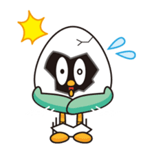 eggshell bird sticker #15677405