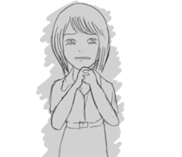 Pencil 2B sticker #15677438