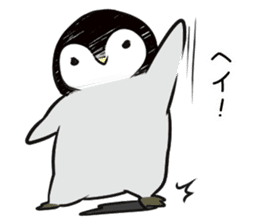 Good morning! kawaii penguin sticker #15678479