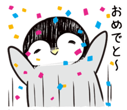Good morning! kawaii penguin sticker #15678486