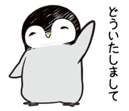 Good morning! kawaii penguin sticker #15678491