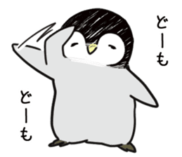 Good morning! kawaii penguin sticker #15678501