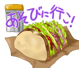 Food and word sticker 3 sticker #15678874