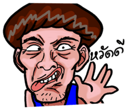 comedy face 001 sticker #15678981