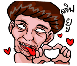 comedy face 001 sticker #15678993