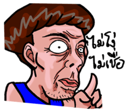 comedy face 001 sticker #15679001