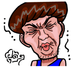 comedy face 001 sticker #15679002