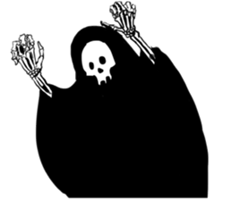 Death grimreaper Sticker2 sticker #15679314