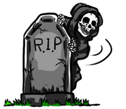 Death grimreaper Sticker2 sticker #15679326