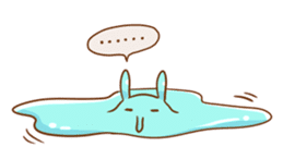Water Balloon Rabbit file 1 sticker #15679955