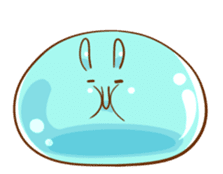 Water Balloon Rabbit file 1 sticker #15679965