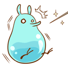 Water Balloon Rabbit file 1 sticker #15679968