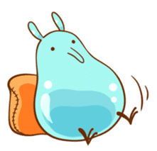 Water Balloon Rabbit file 1 sticker #15679970