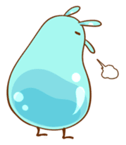 Water Balloon Rabbit file 1 sticker #15679974