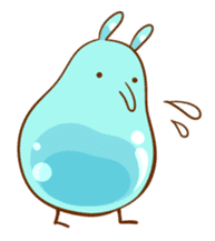 Water Balloon Rabbit file 1 sticker #15679982