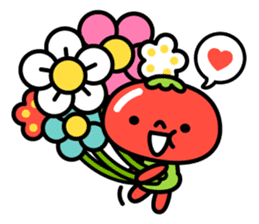 Little Beni in tomatoes village sticker #15680636
