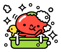 Little Beni in tomatoes village sticker #15680638