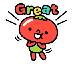 Little Beni in tomatoes village sticker #15680641