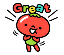 Little Beni in tomatoes village sticker #15680641