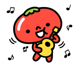 Little Beni in tomatoes village sticker #15680642