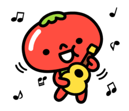 Little Beni in tomatoes village sticker #15680642