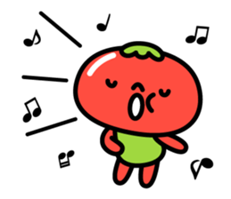 Little Beni in tomatoes village sticker #15680643