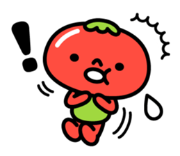 Little Beni in tomatoes village sticker #15680646