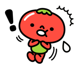 Little Beni in tomatoes village sticker #15680646