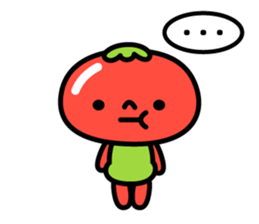 Little Beni in tomatoes village sticker #15680647