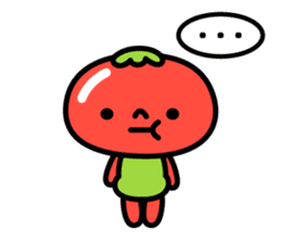 Little Beni in tomatoes village sticker #15680647