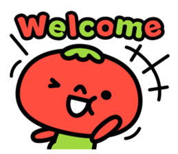 Little Beni in tomatoes village sticker #15680650