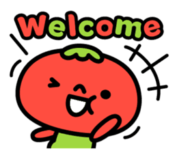 Little Beni in tomatoes village sticker #15680650