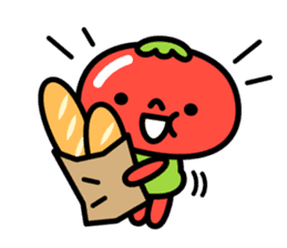 Little Beni in tomatoes village sticker #15680651