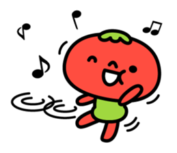 Little Beni in tomatoes village sticker #15680653