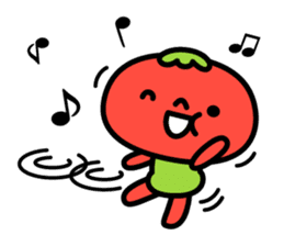 Little Beni in tomatoes village sticker #15680653