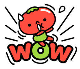 Little Beni in tomatoes village sticker #15680654